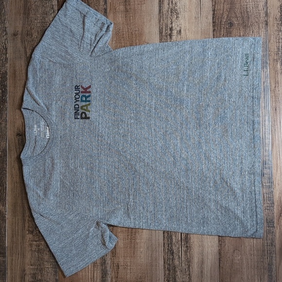 L.L. Bean X National Park Foundation T-shirt Size Unisex In Gray -Find Your Park - Picture 1 of 7